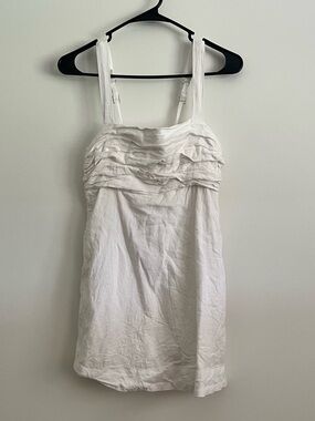 Abercrombie Linen Blend Romper - Size Small Petite